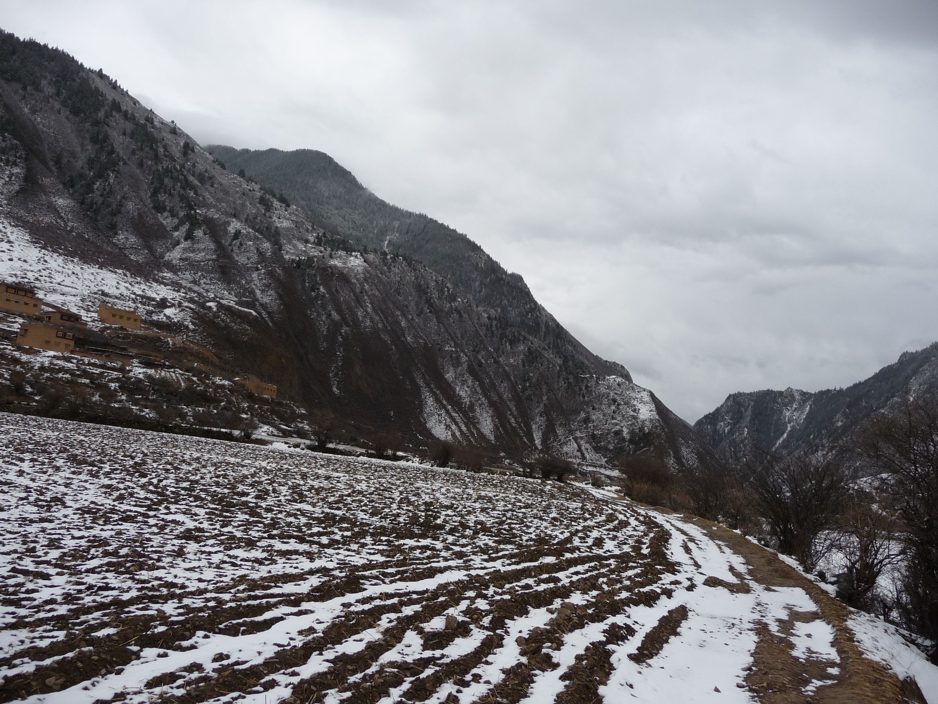 Landscape of Mang smad village