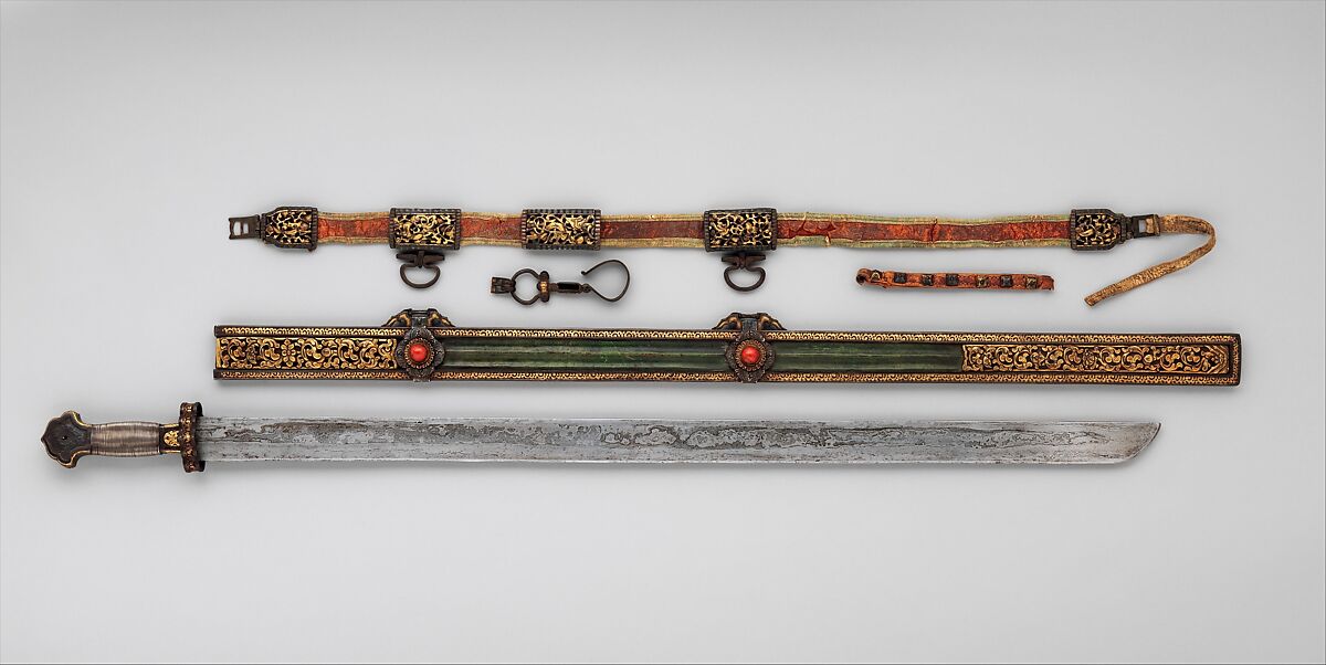 Sword, Scabbard, and