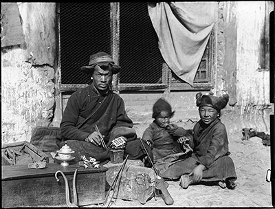 Tibetan silversmith 